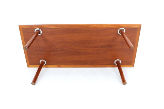 Image 1 of Hans J. Wegner voor Andreas Tuck, Mid Century Teak salontafel, Denemarken 1957