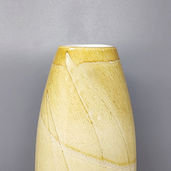 Image 1 of Vintage paar Vazen ​​in Murano Glas van Enrico Coveri. Gemaakt in Italië