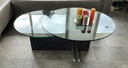 Rolf Benz glazen salontafel