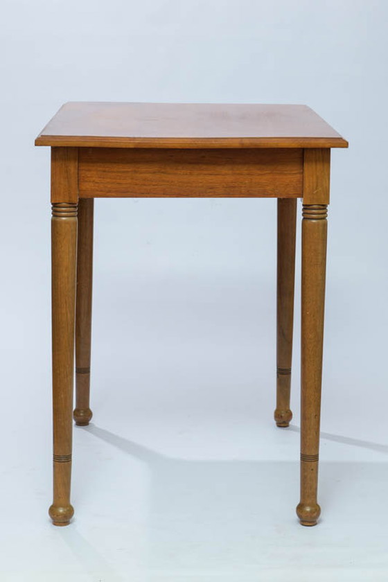 Image 1 of Jugendstihl secretair +2x Vintage stoel