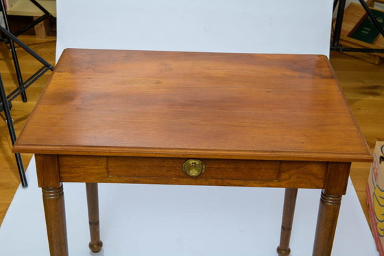 Image 1 of Jugendstihl secretair +2x Vintage stoel