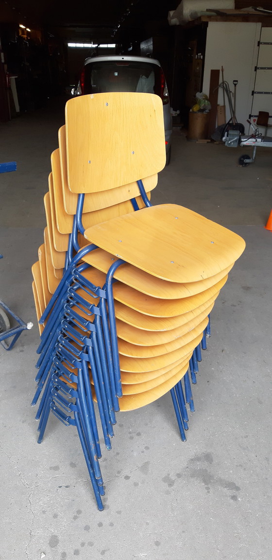 Image 1 of 10x Car Katwijk Stacking chair