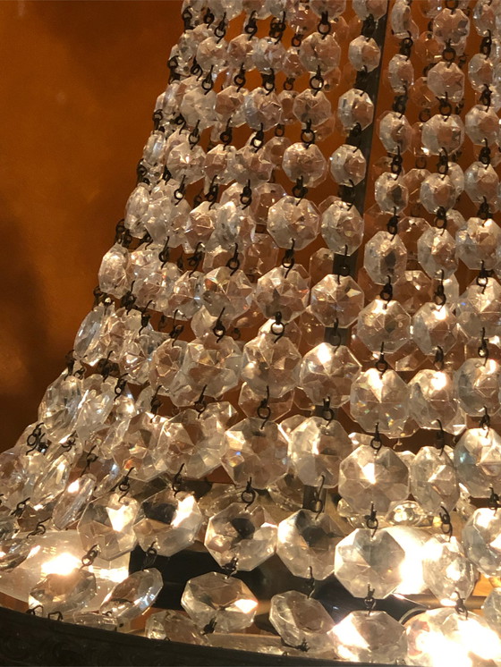 Image 1 of Vintage kroonluchter hanglamp