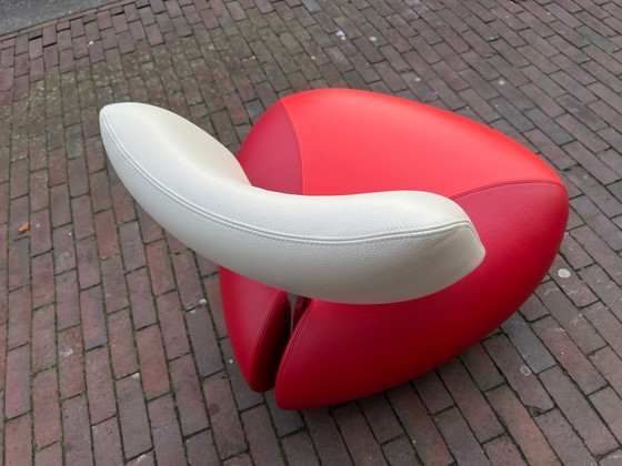 Image 1 of Leolux Pallone Fauteuil rood Design