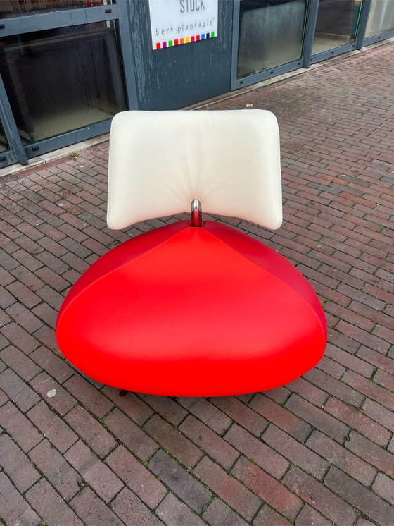 Image 1 of Leolux Pallone Fauteuil rood Design