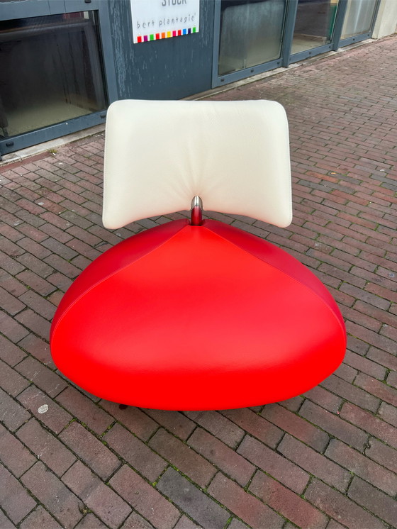 Image 1 of Leolux Pallone Fauteuil rood Design