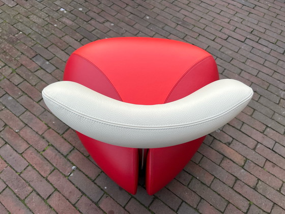 Image 1 of Leolux Pallone Fauteuil rood Design