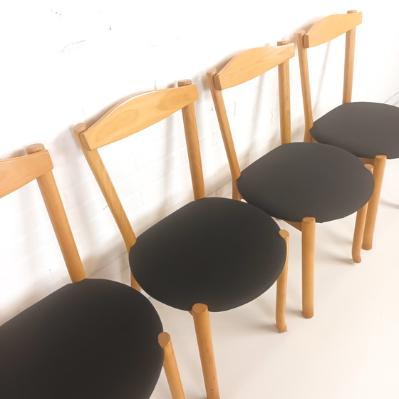 Image 1 of 5x vintage modernist stoelen