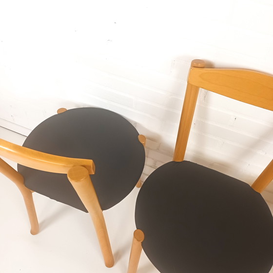 Image 1 of 5x vintage modernist stoelen