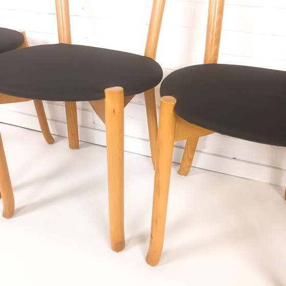 Image 1 of 5x vintage modernist stoelen