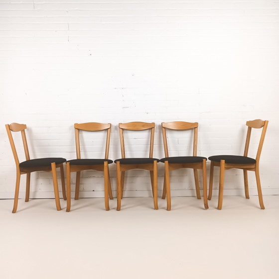 Image 1 of 5x vintage modernist stoelen