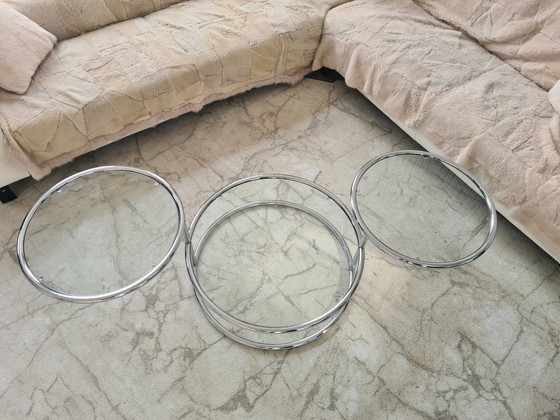 Image 1 of Vintage triple salontafel