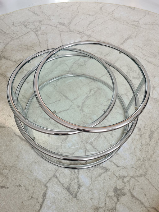 Vintage triple salontafel