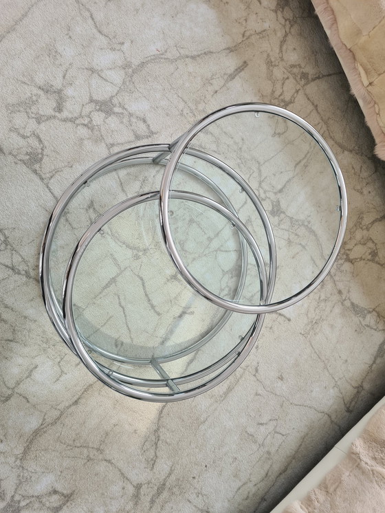 Image 1 of Vintage triple salontafel