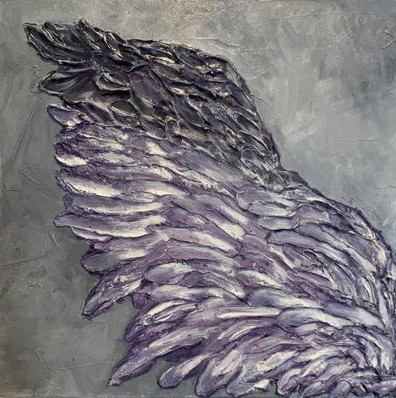 Image 1 of Hanna Dabko - schilderij “ Fly “