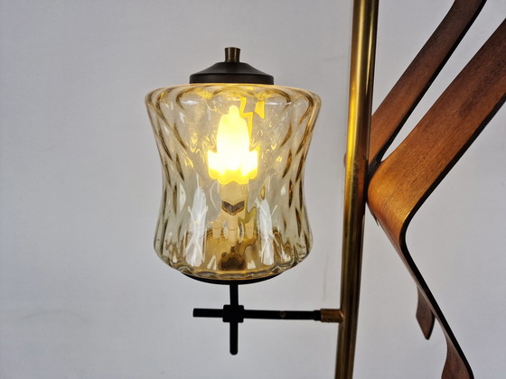 Image 1 of Italiaanse vloerlamp uit het midden van de eeuw