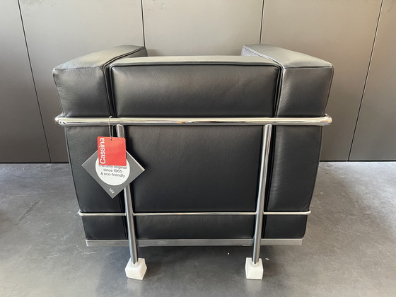 Image 1 of 2x Cassina LC2 stoel