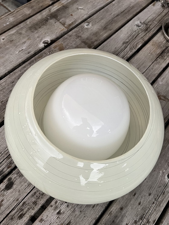 Image 1 of Brüne Glas Germany Vintage Plafonnière