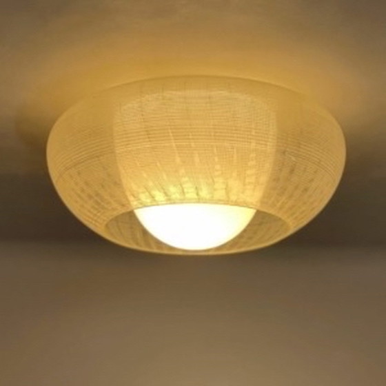 Image 1 of Brüne Glas Germany Vintage Plafonnière