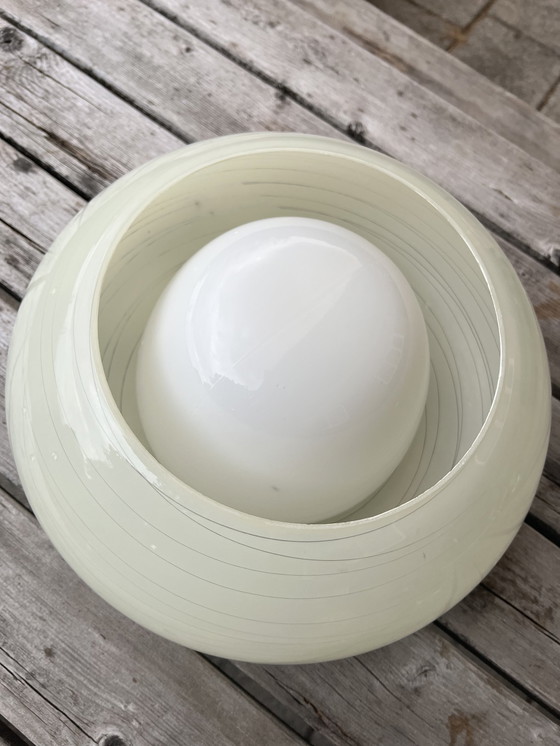 Image 1 of Brüne Glas Germany Vintage Plafonnière