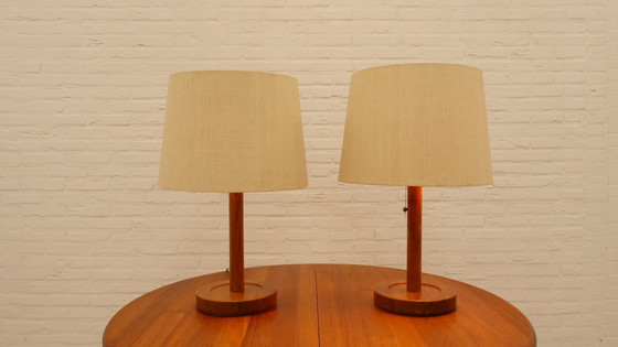 Image 1 of Tafellamp | Heureka | Teak | Vintage | Lamp