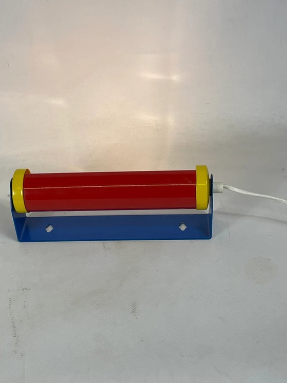 Image 1 of Vintage lamp - Memphis stijl - nachtkastje / wandlamp