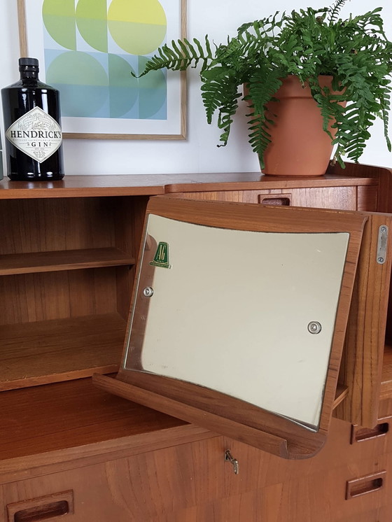 Image 1 of Vintage Deense secretaire | ladekast | bureautje teak