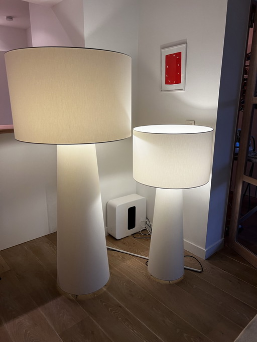 2x Cappellini Big Shadow vloerlampen