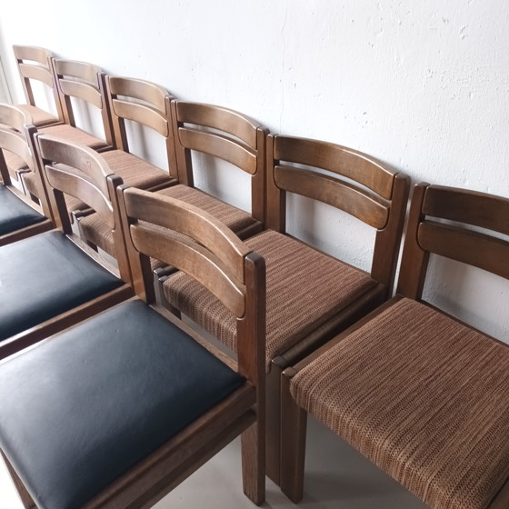 Image 1 of 10x Vintage stoel brutalist