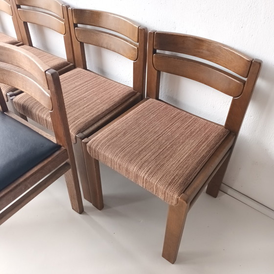 Image 1 of 10x Vintage stoel brutalist