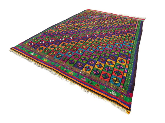 Image 1 of Vintage Turkse Kelim-tapijt