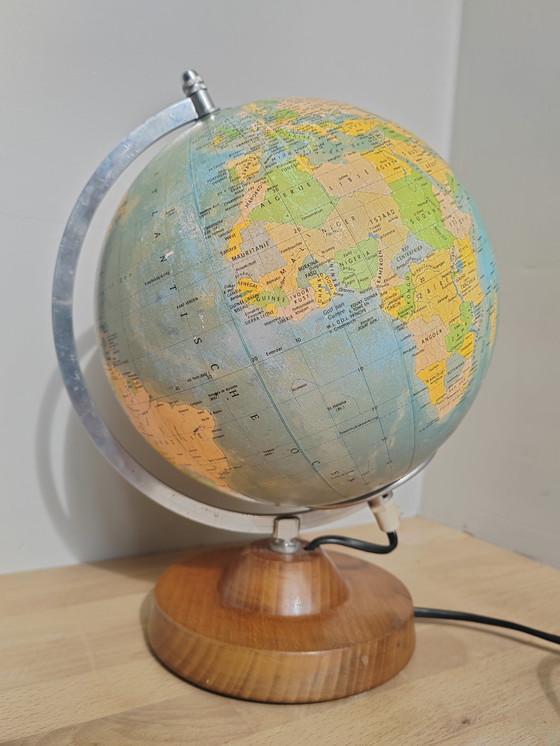 Image 1 of 1980 glazen Räth globe klein model 