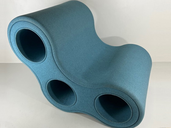 Image 1 of Leif Jørgensen - Hay Round One fauteuil-blauw