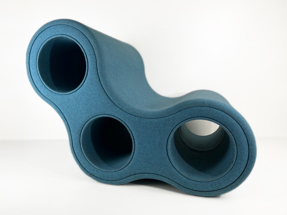 Image 1 of Leif Jørgensen - Hay Round One fauteuil-blauw