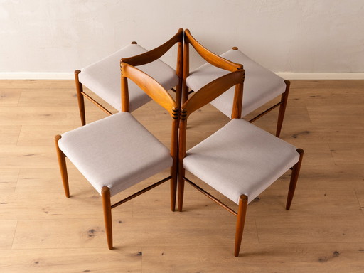 4x Bramin H.W. Kleine eetkamerstoelen