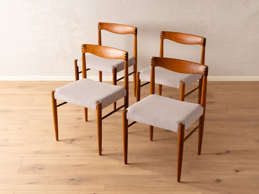 4x Bramin H.W. Kleine eetkamerstoelen