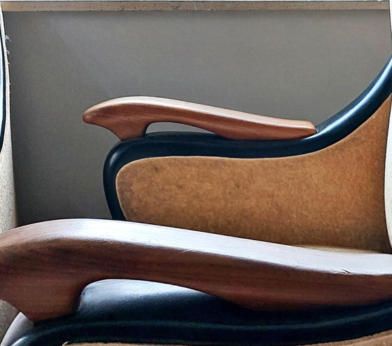 Image 1 of 2x Vintage Retro Fauteuils