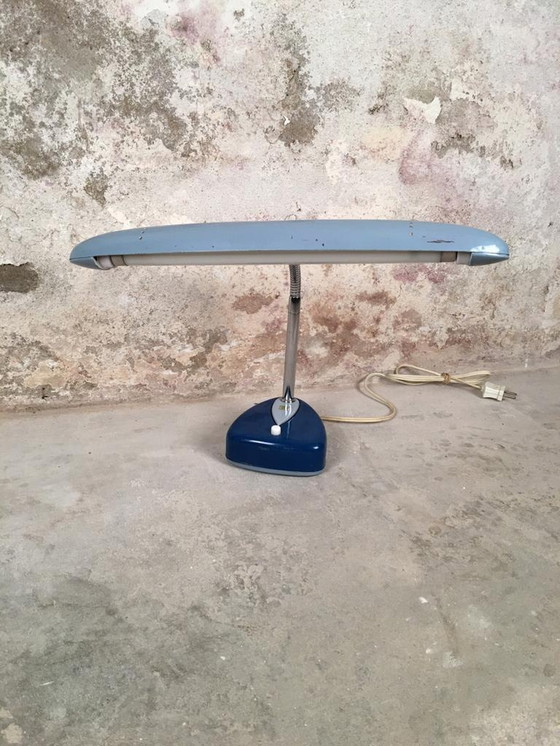 Image 1 of Mid Century design National bureaulamp met TL. Matsushita Electric made in Japan