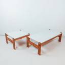 Vintage set salontafel/bijzettafel