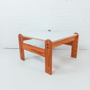 Vintage set salontafel/bijzettafel