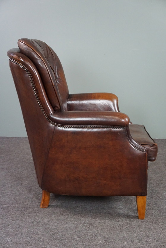 Image 1 of Schapenleren fauteuil