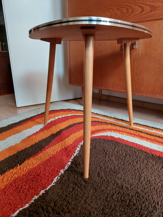 Image 1 of Vintage bijzettafeltje salontafel