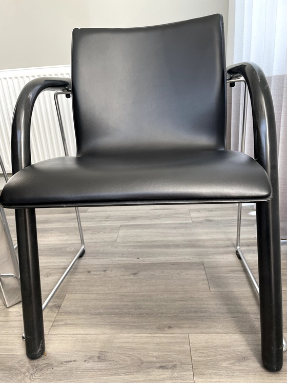 Image 1 of Thonet sledestoel S320 zwart