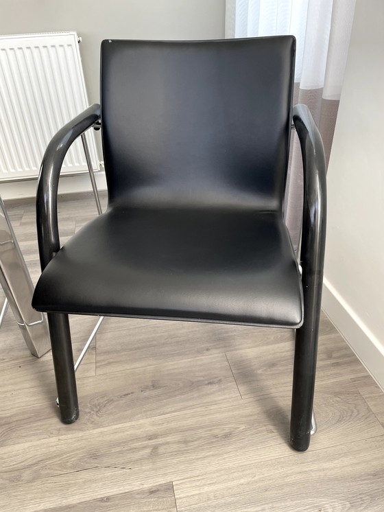 Image 1 of Thonet sledestoel S320 zwart