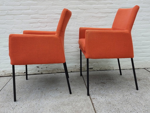 6x H.E. Design eetkamerstoelen