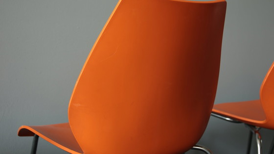 Image 1 of 6x Kartell Maui stoelen van Vico Magistretti