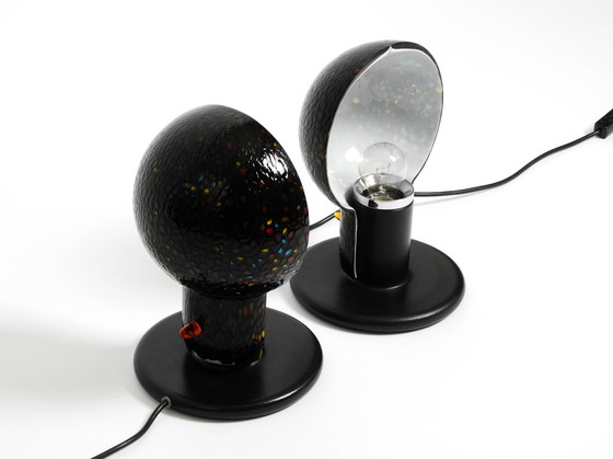 Image 1 of 2x Vintage Italiaanse tafellampen uit de jaren 80