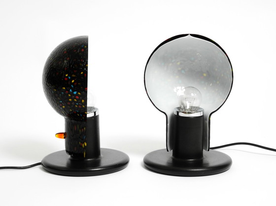 Image 1 of 2x Vintage Italiaanse tafellampen uit de jaren 80