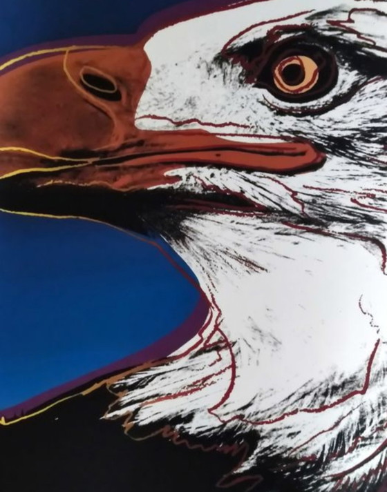 Image 1 of Andy Warhol - Bald Eagle- uitgever Ronald Feldman Fine Arts, Inc