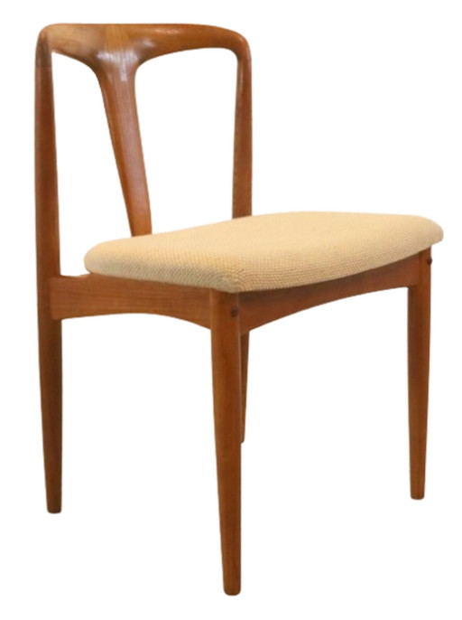 8x Uldum Juliane Johannes Andersen stoelen 'Mjang' vintage